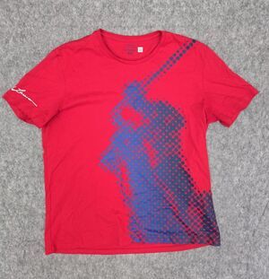 Polo Ralph Lauren Men's Sz XL Red T Shirt Bear Tee S/S and Graphic Print Rare